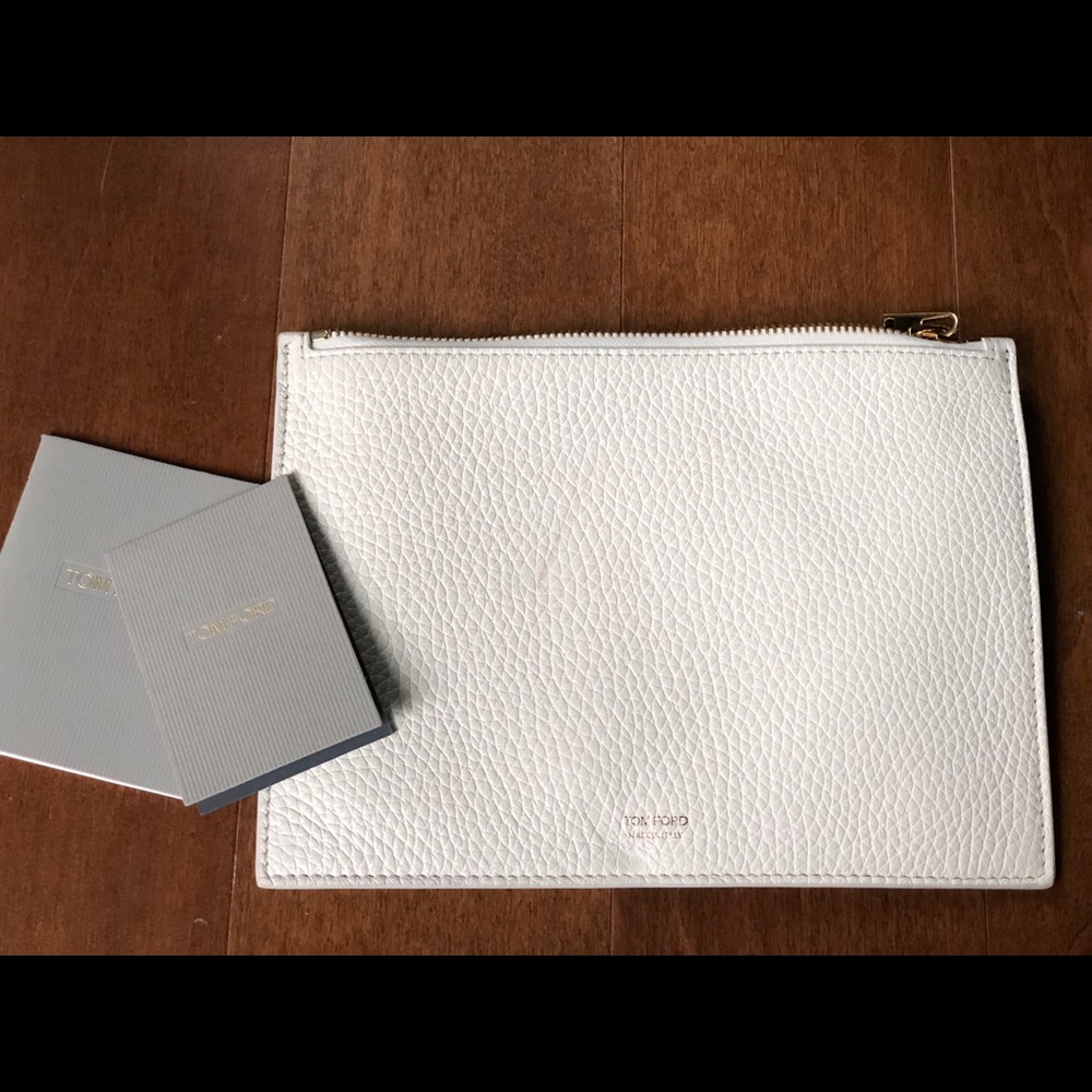 Tom Ford Small White pouch
